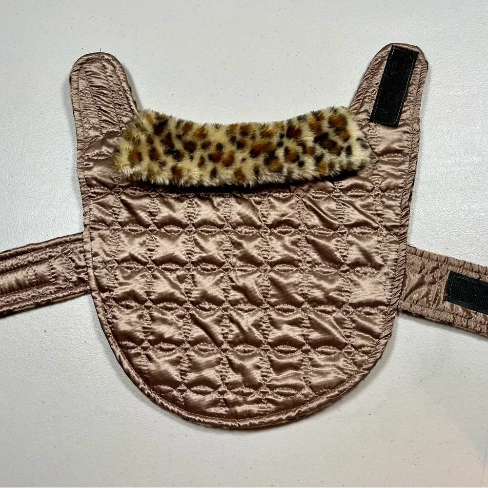 Top Paw Leopard Print Dog Coat